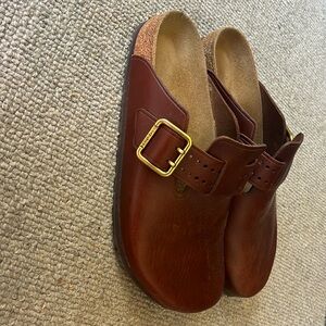 Men’s Birkenstock Leather Clog